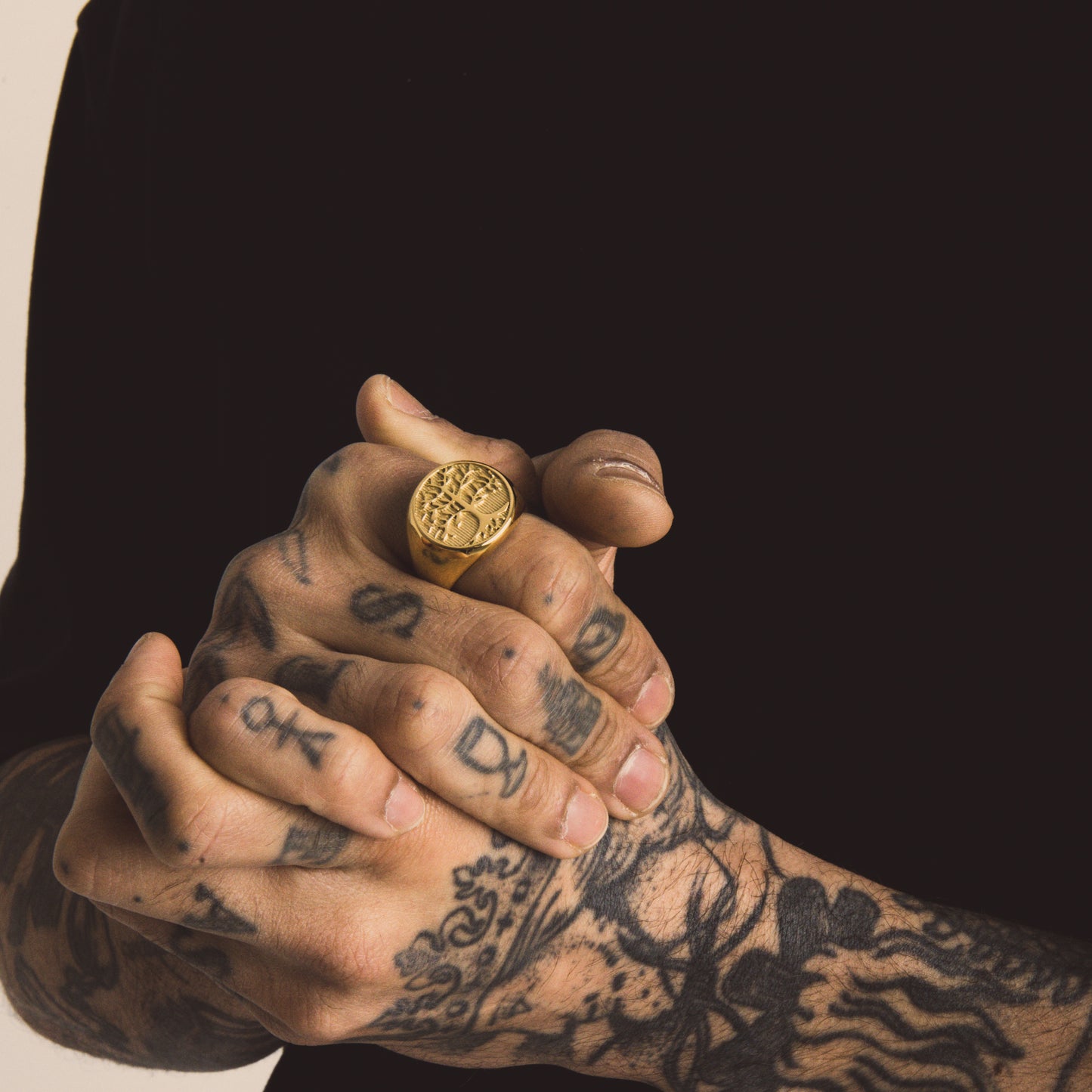 Twisted Rebels Tree Of Life Ring (Gold)