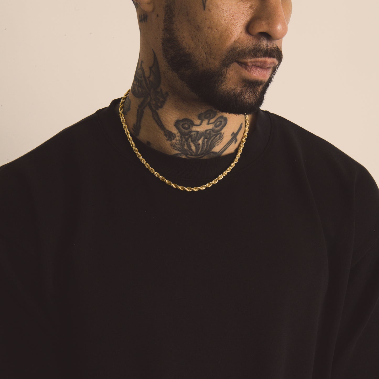 Gold Rope Chain 5mm