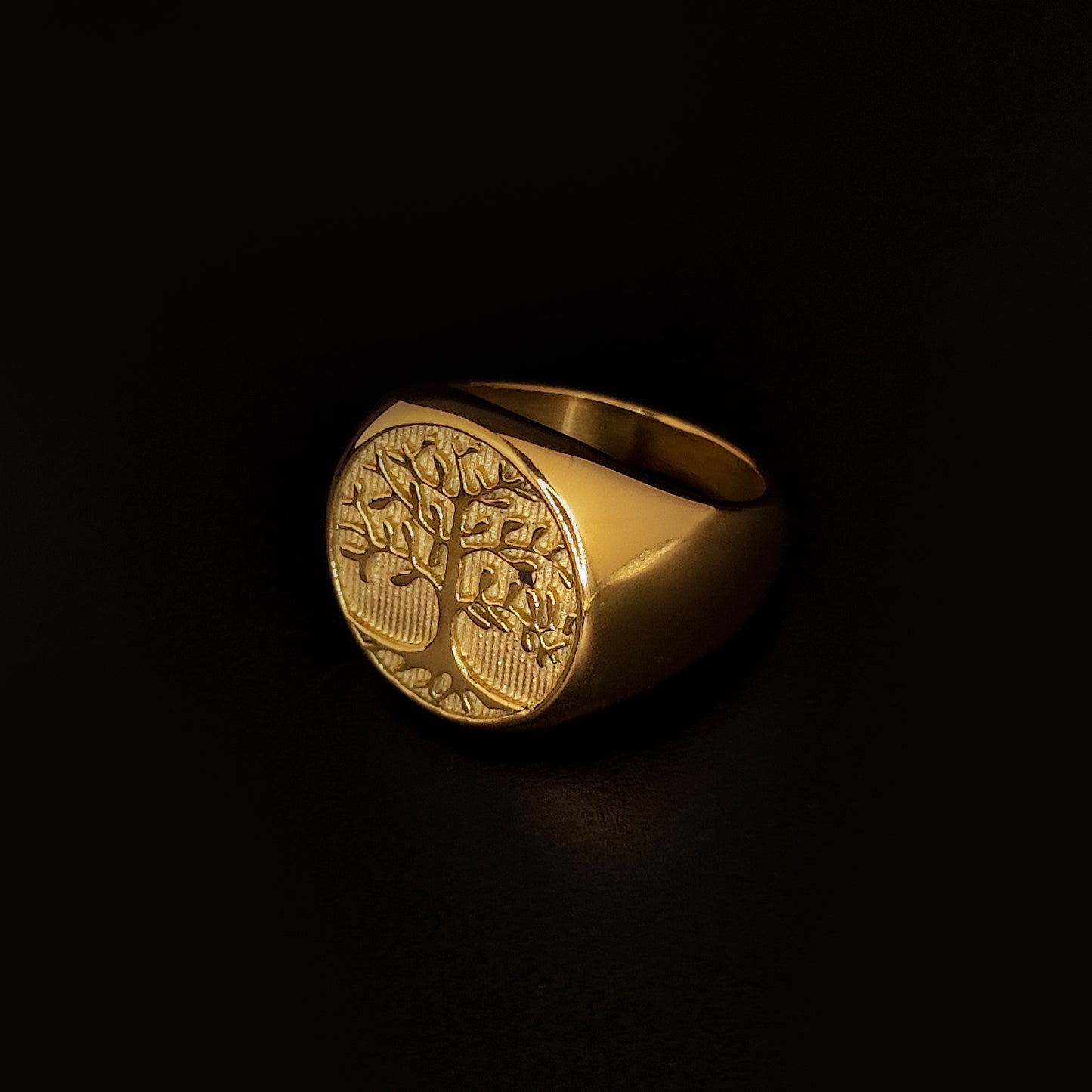 Twisted Rebels Tree Of Life Ring (Gold)
