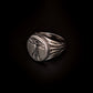 Vitruvian Man Ring (Silver)
