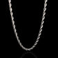 Silver Rope Chain 5mm