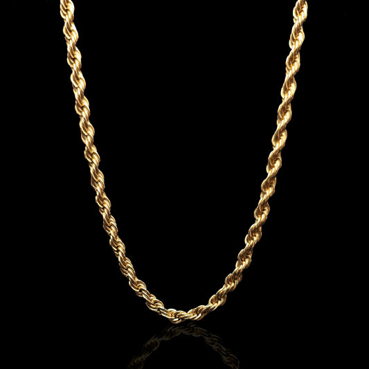 Gold Rope Chain 5mm