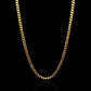 Gold Curb Link Chain 3mm