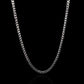 Silver Curb Link Chain 3mm